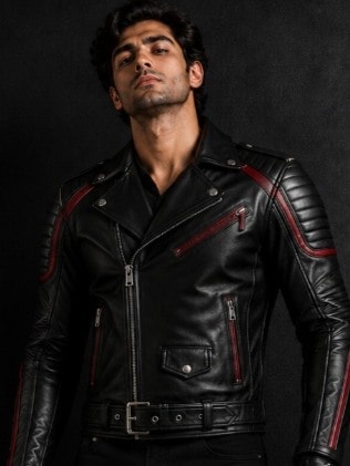 Crimson Rebel Biker
