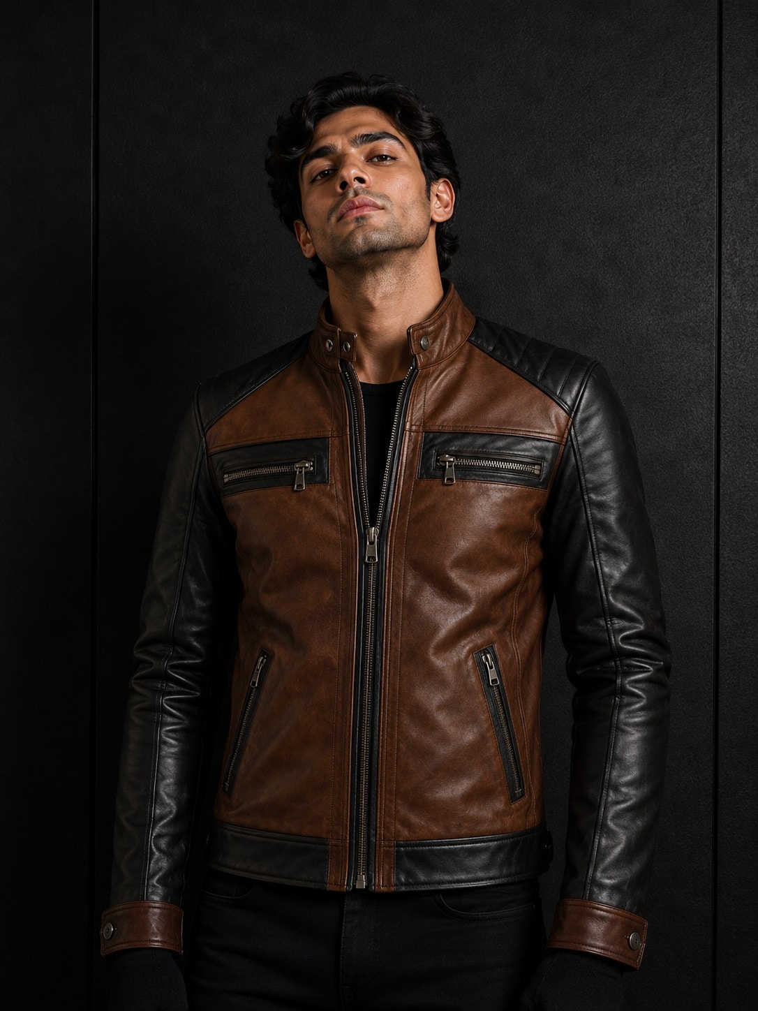 Tobacco Two-Tone Café Racer