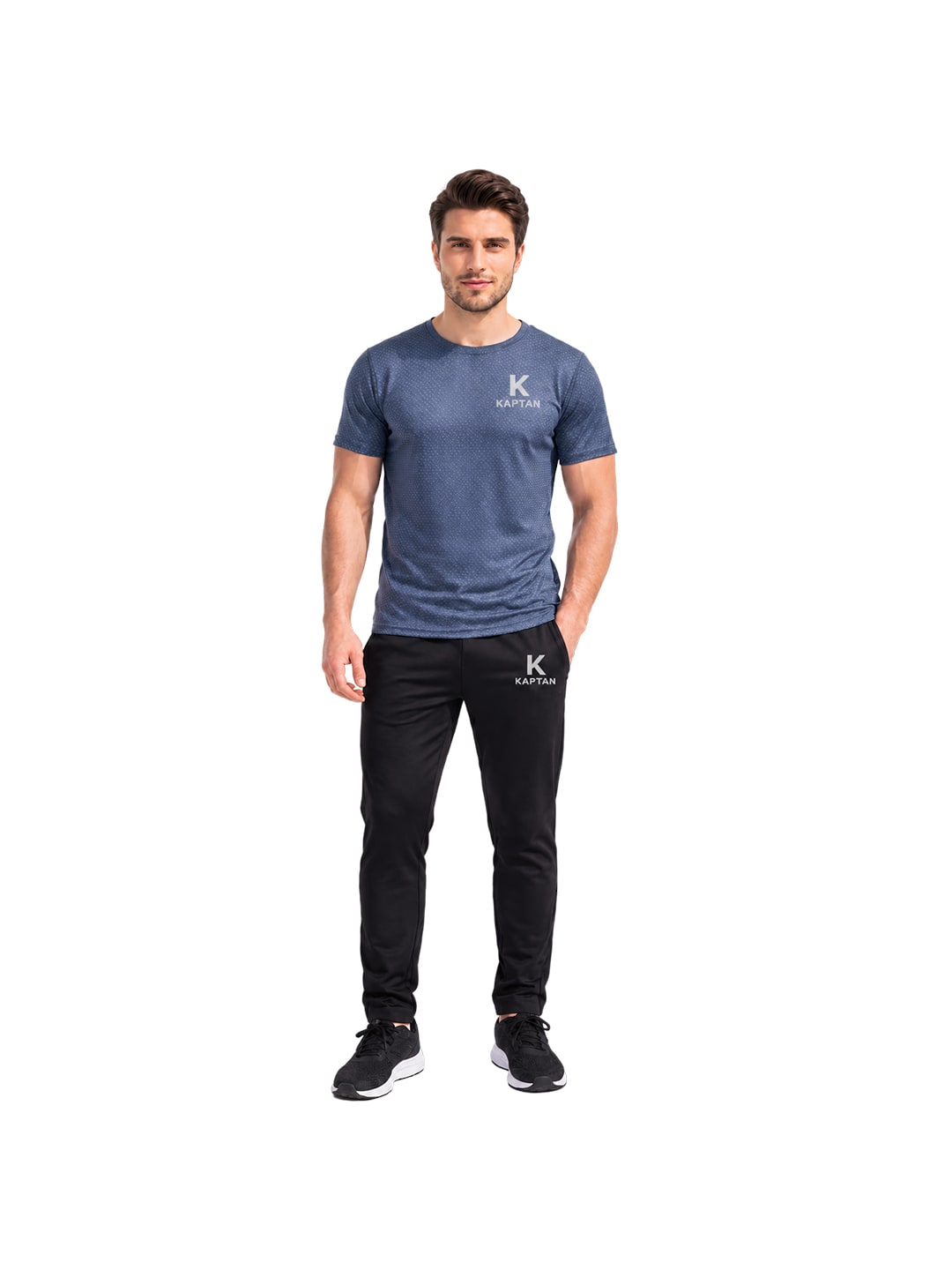 Textured Tee Tracksuit