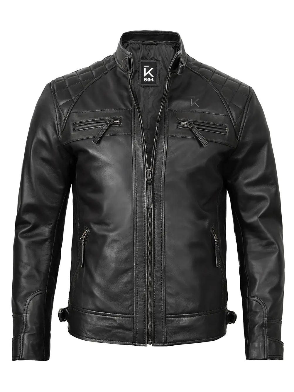 Onyx 804 Quilted Café Racer