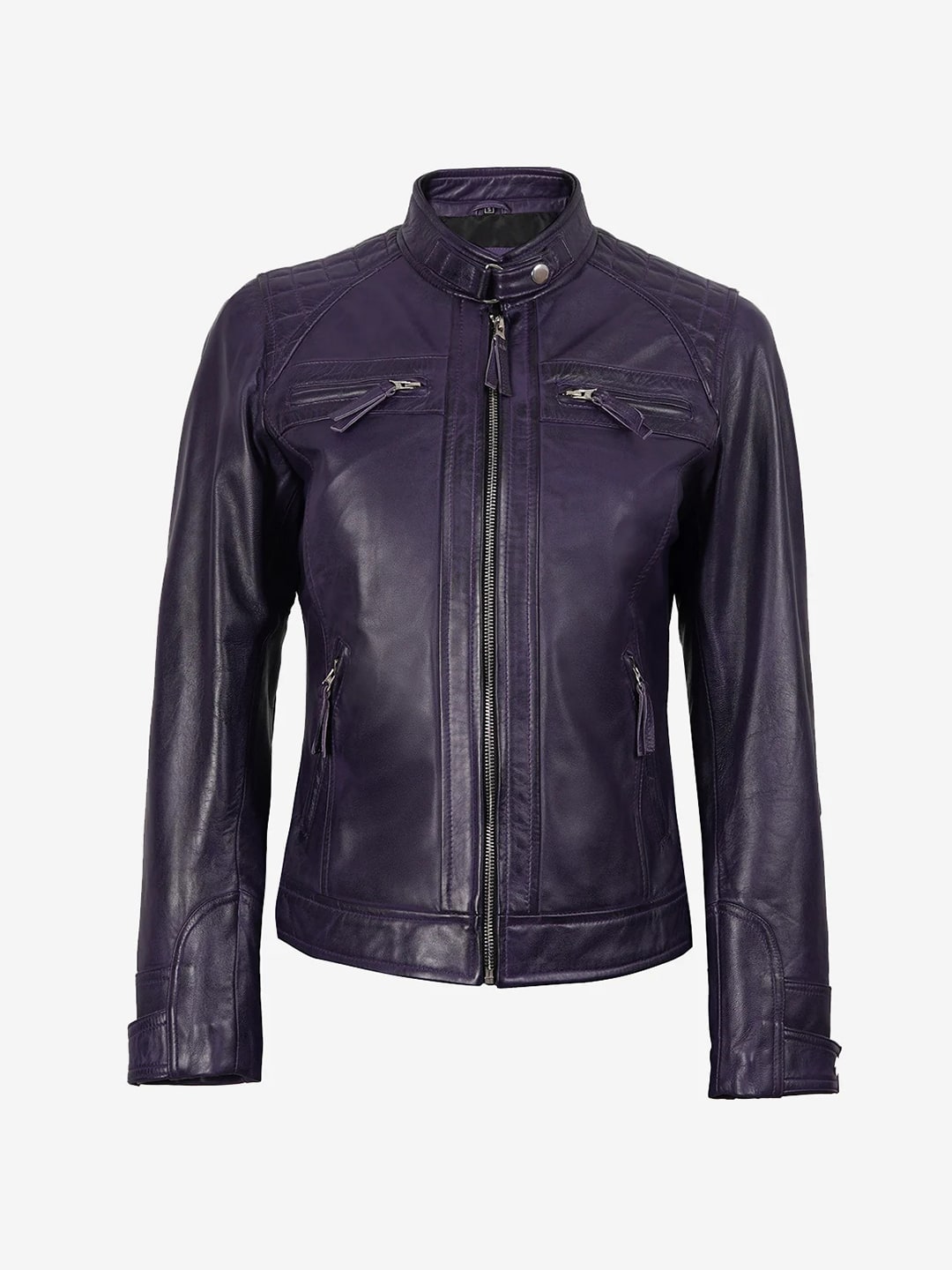 Quilted Shoulder Biker
