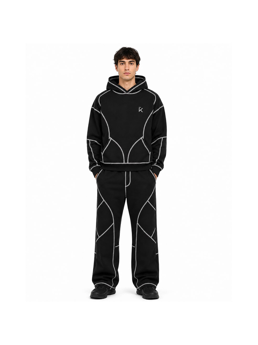 Contrast Stitch Tracksuit