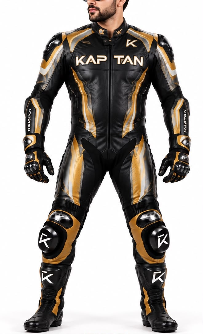 KAPTAN Racing Pro Collection Motorcycle Leather Suit